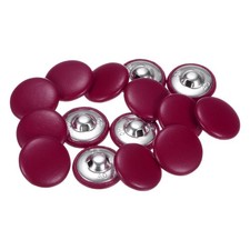 15 pezzi Bottoni rivestiti in
