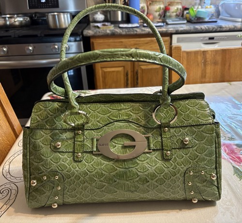Borsa guess vintage verde - guess,