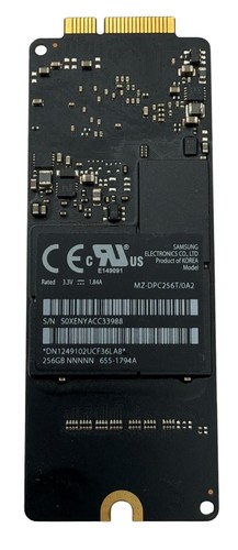 Samsung 256 apple ssd - samsung, gb