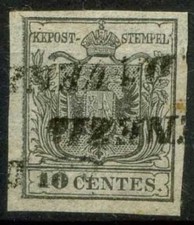 Lombardo Veneto 1850 Sass. 2b