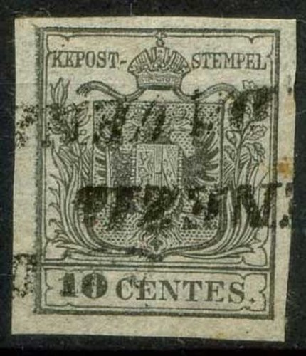 Lombardo veneto 1850 sass - 1850, sass.