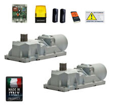 KIT MOTORE AUTOMATISMO CANCELLO BATTENTE INTERRATO 230v MOTORI INTERRATI INCASSO