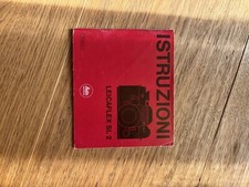 Istruzioni Leicaflex SL2