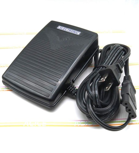 Foot control with power - power, cord