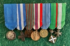 Medagliere Medaglia Mignon Croce Merito Guerra Valor Militare Ordine Repubblica