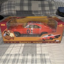 The Dukes Of Hazard General Lee 1969 Dodge Charger 1:18 Die-cast Auto World NUOVO
