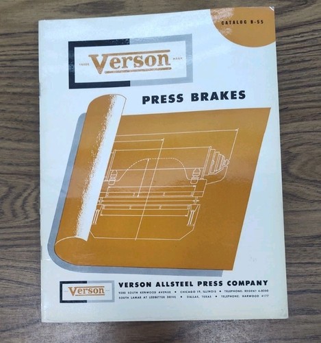 Catalogo brochure macchina