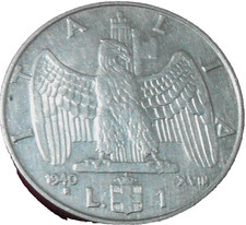 1 Lira 1940 Re Vittorio