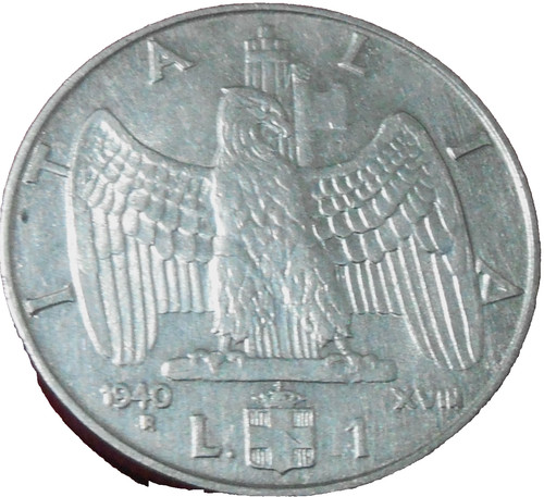 Lira 1940 vittorio - 1,