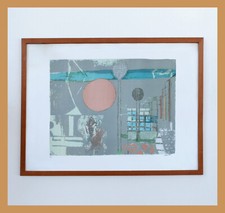 BRUNO SAETTI ? Paesaggio sole venezia - Stampa colori Arte XX TIRATURA LIMITATA