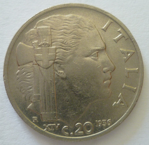 Centesimi 1936 vittorio - 20,