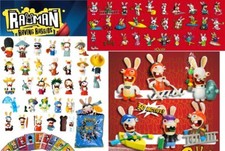 Rayman Raving RABBIDS personaggi Ubisoft INVADONO IL MONDO - GLI SPORT con carte