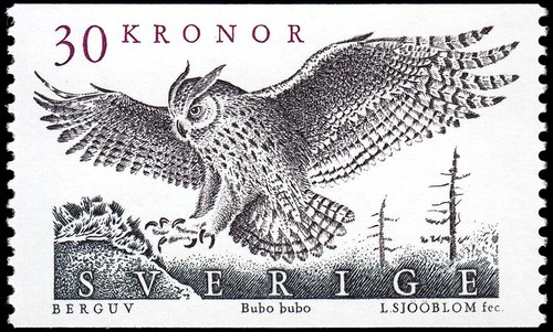 Svezia sweden 1547 1989 fauna - 1547,