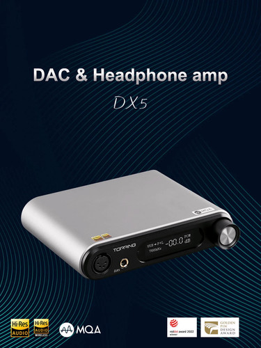 Topping dx5 dac convertitore - topping,