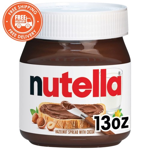 Nutella hazelnut spread - nutella, with