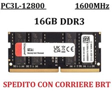 Memoria RAM DDR3 PC3L 16gb