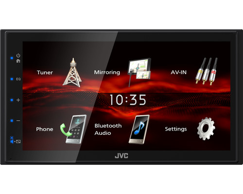 Jvc autoradio touchscreen - autoradio,