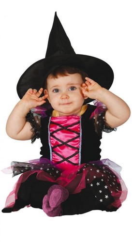 Costume streghetta fucsia