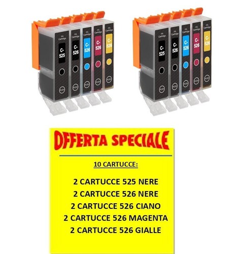 Cartucce canon pixma - 10,