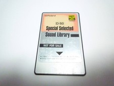 Scheda di memoria Roland D-50