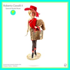 Barbie MODELLO MUSA. ROBERTO CAVALLI II Design. Collezione OOAK in scatola NUOVO