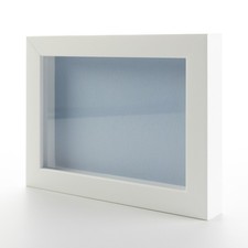 Scatola Ombra Legno Bianco