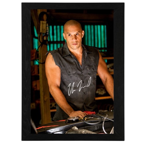 Vin diesel signed - signed, autograph