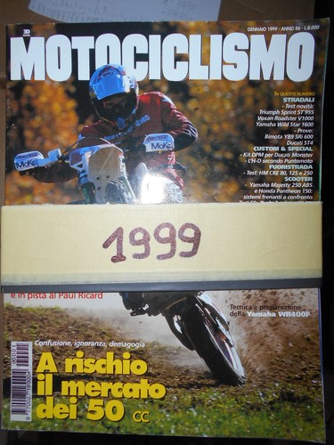 Motociclismo 1999 annata - motociclismo,