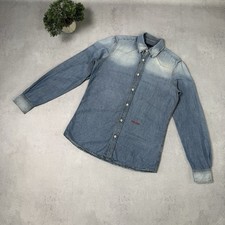 Dsquared2 Men Denim Shirt Size