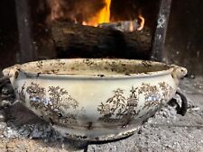 Zuppiera Colandine con decori a chinoiserie antica - inizi '800 