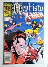 Mephisto Vs Fantastic Four 3 VF/NM 1987.NEWSTAND VARIANT.Bolton cover.Marvel...