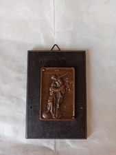 Placchetta argento ramato Deposizione di Cristo XVIII secolo