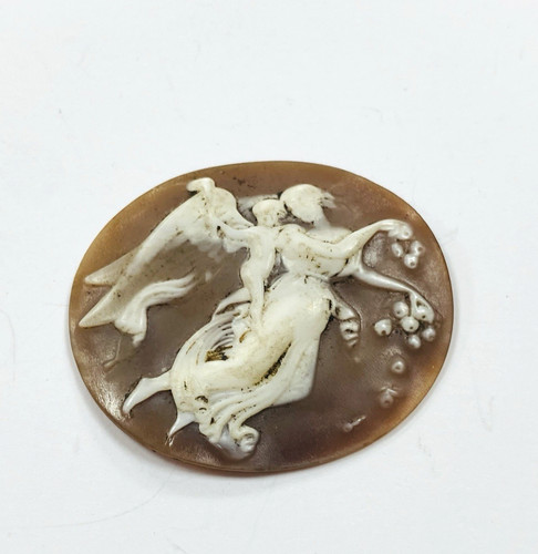 Antico cammeo intagliato shell - cammeo,