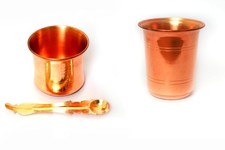 Set di bicchieri in rame puro