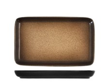 Set H&H new Sahara  6 Piatti Rettangolari, in stoneware/gres, 21x13cm