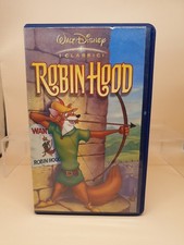 robin hood vhs Videocassetta Walt Disney I Classici