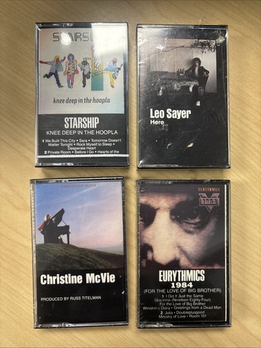 1980s cassette tape - tape, sealed