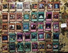 Lotto 40 Card Carte Miste YU GI OH  ITA con difetti in offerta MIP MIJ SD5 SD6