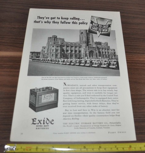 1943 yellow cab united - 1943, taxi