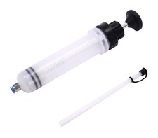 Pompa Aspirazione Olio Manuale 500Ml Tubo Flessibile Estrazione Liquidi Motore