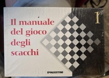 IL MANUALE DEL GIOCO DEGLI SCACCHI - 2 volumi, De Agostini SIGILLATI
