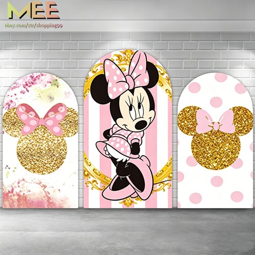 Arco minnie mouse oro sfondo - arco,