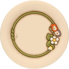 - Centrotavola - Ceramica - Collezione Country Bloom - 30,1 X 30,1 X 3,2 Cm