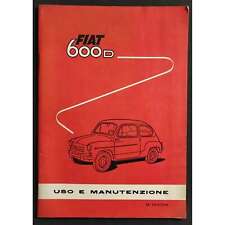 Fiat 600D - Uso e Manutenzione - 1962