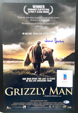 FOTO POSTER FILM 12X18 FIRMATO GRIZZLY MAN REGISTA WERNER HERZOG STAR WARS BAS