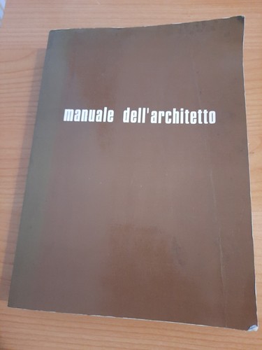Manuale dell architetto - manuale, dell'architetto