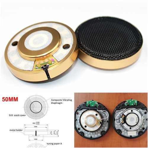 Driver cuffie hifi per - driver, mm