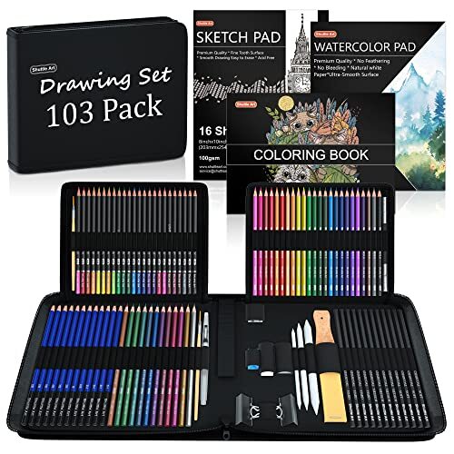 Shuttle art kit matite - art,