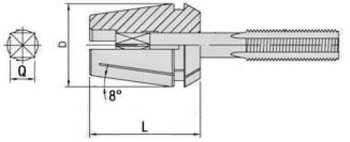 Pinza er32 porta - er32, er
