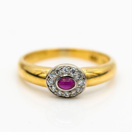Anello bicolore 750 - anello, 750/18k